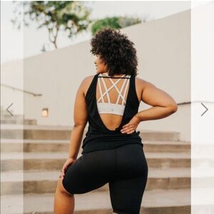 Senita Athletics Drift Tank Black Small